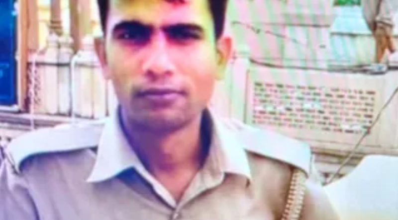 मथुरा: कैनरा बैंक में तैनात हेड कांस्टेबल की संदिग्ध परिस्थिति में गोली लगने से मौत