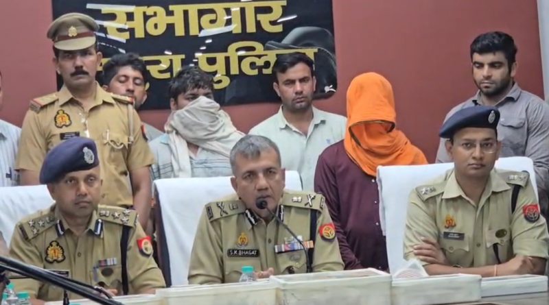 कोसीकलां की 12 करोड़ की चोरी का 12 घंटे में खुलासा, दो भाई और दो महिलाएं गिरफ्तार; 7 किलो सोना-11 लाख नकद बरामद