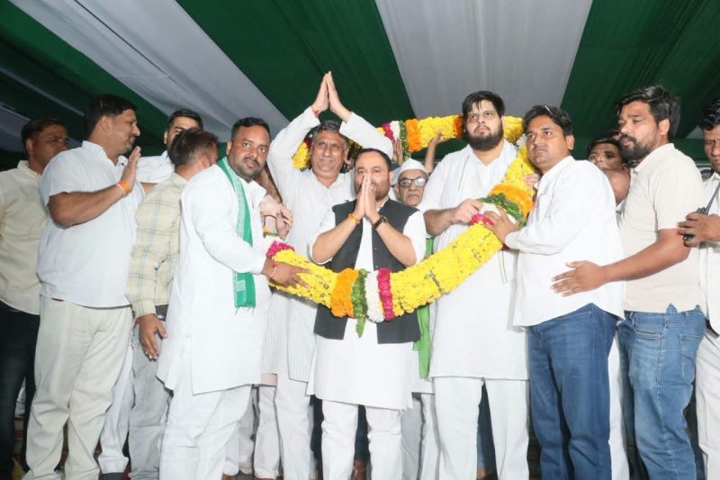 रालोद की स्वाभिमान यात्रा का भव्य समापन, प्रवीण पौनियां के नेतृत्व में उमड़ा जनसैलाब