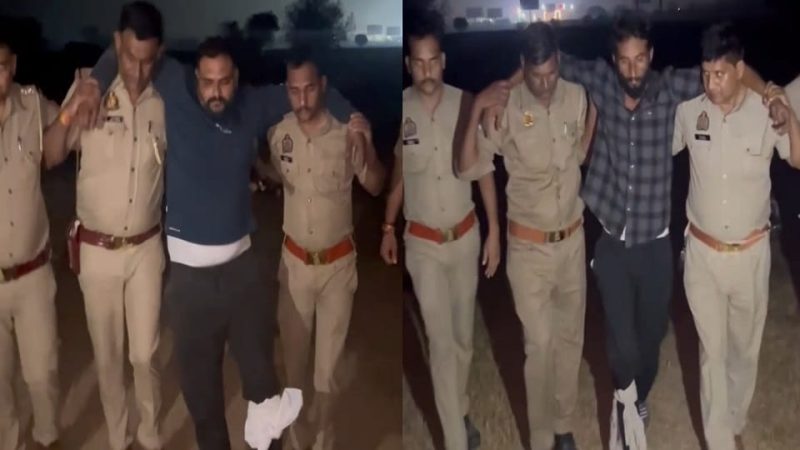 युवक की मौत के मामले में पुलिस का बड़ा एक्शन, मुठभेड़ में दो आरोपियों को लगी गोली, थानेदार लाइन हाजिर